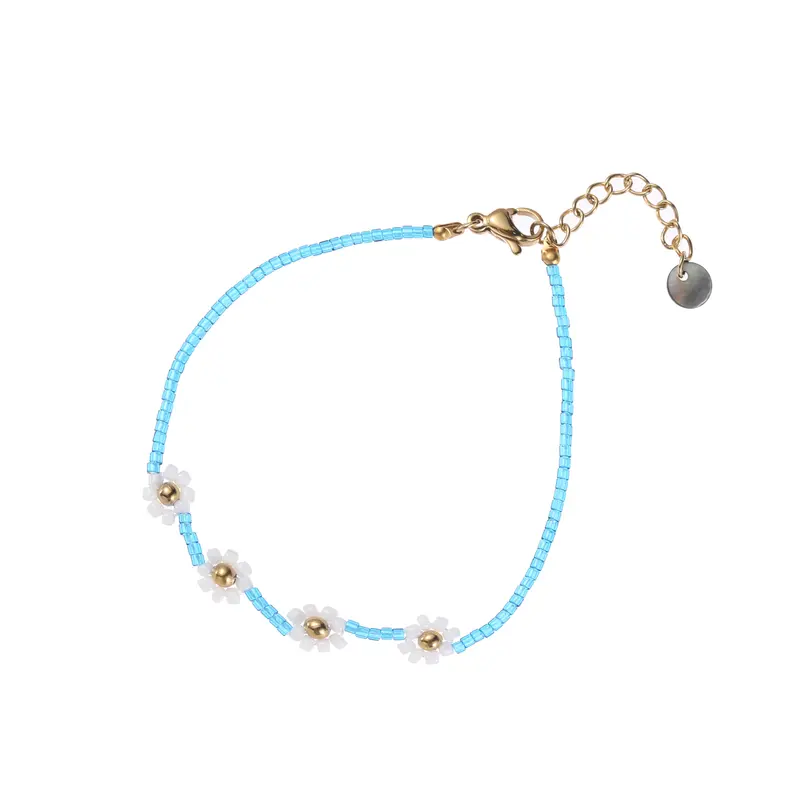 Go Dutch Label Armband 4 Bloemen