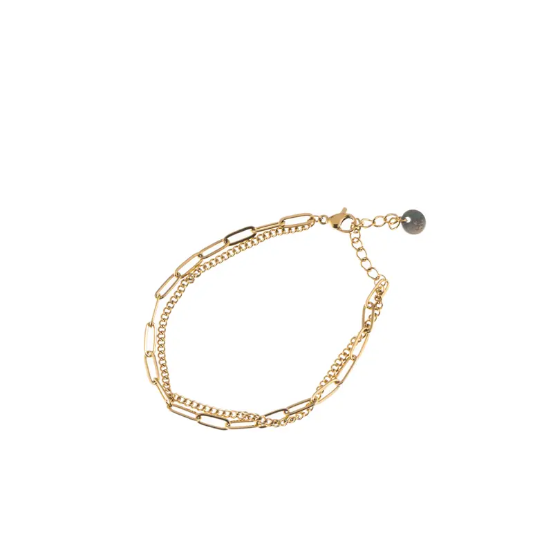 Go Dutch Label Armband Dubbel Ketting