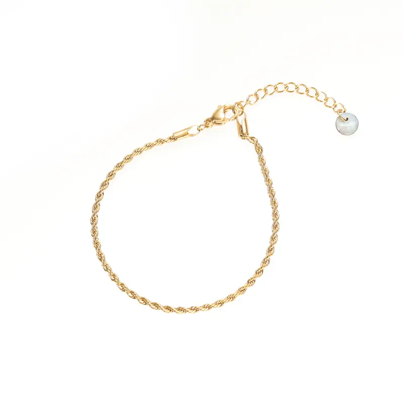 Go Dutch Label Armband gedraaid Goud