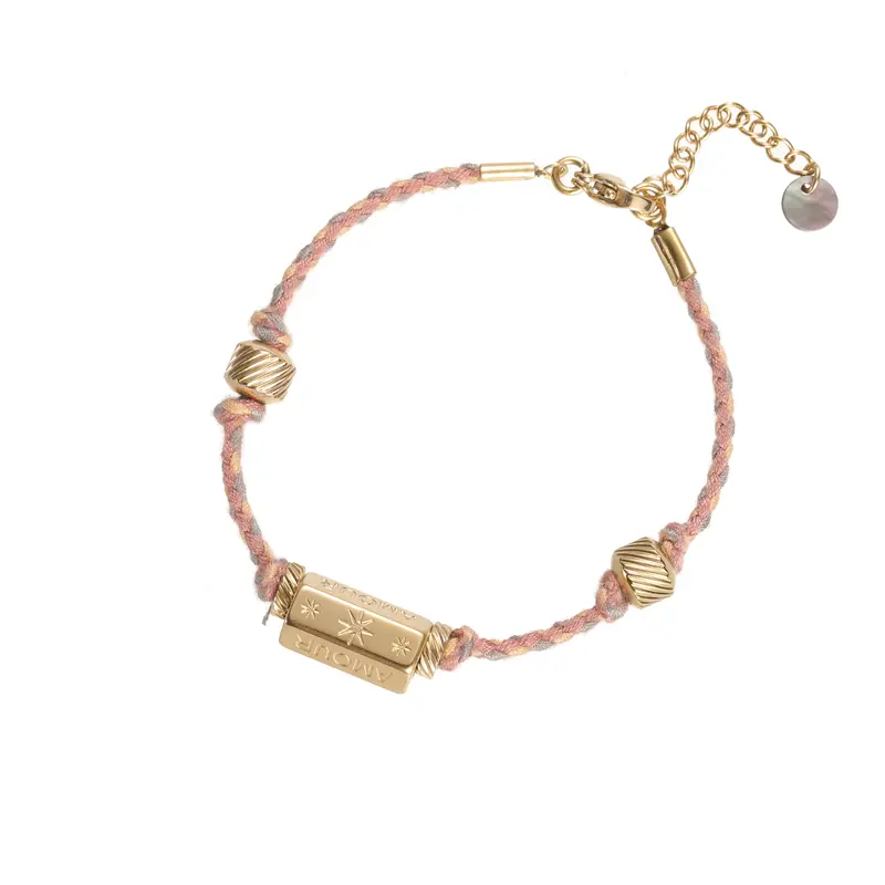 Go Dutch Label Armband geluks kraal amour