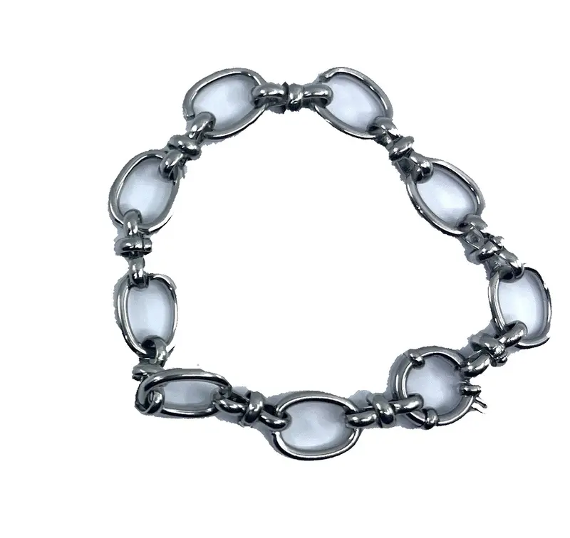 Go Dutch Label Armband grote ovaal schakel Gold