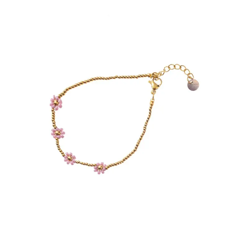 Go Dutch Label Armband (Sieraad) kralen madeliefs