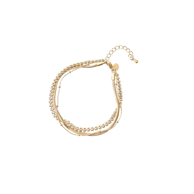 Go Dutch Label Armband (Sieraad) Triple Snake