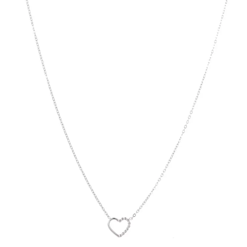 Go Dutch Label Collier open hart klein