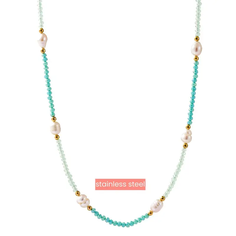 Go Dutch Label Collier pearl en beads