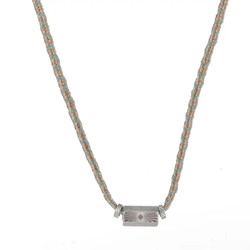 Go Dutch Label Ketting geluk kraal dream Zilver