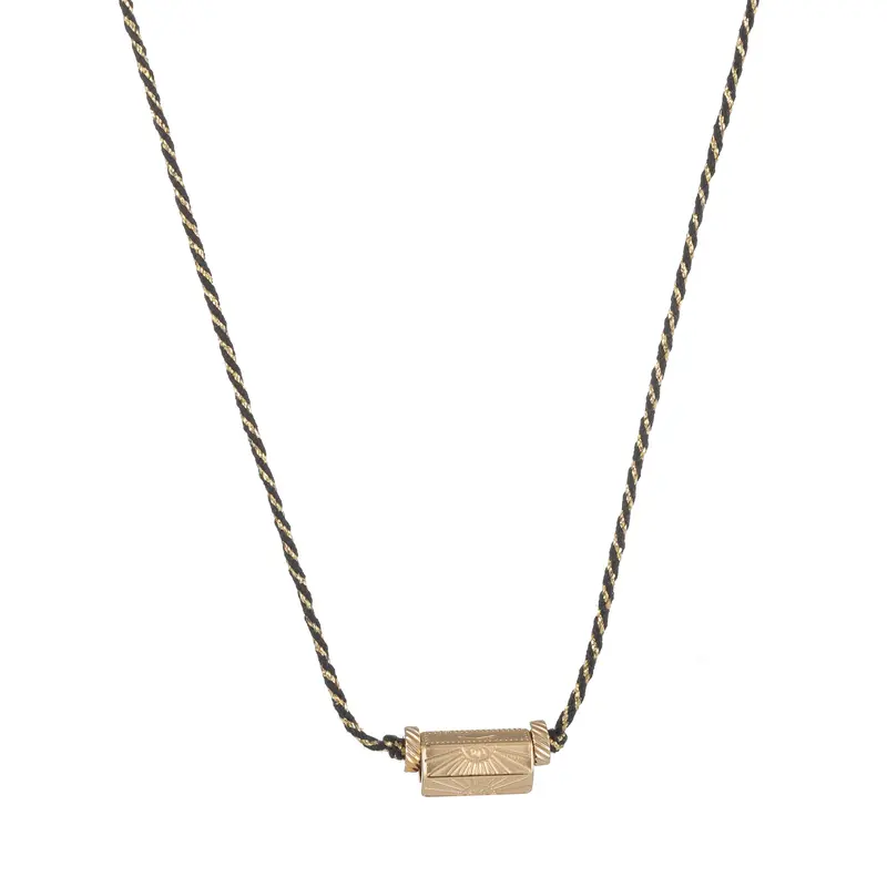Go Dutch Label Ketting geluk kraal zon