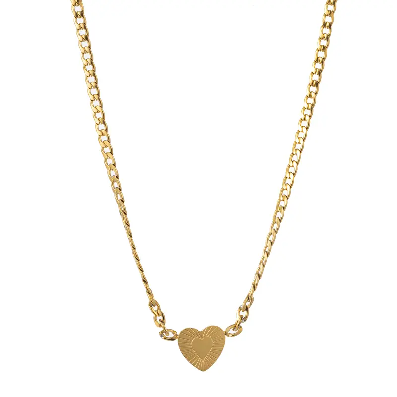 Go Dutch Label Ketting Schakel Hart