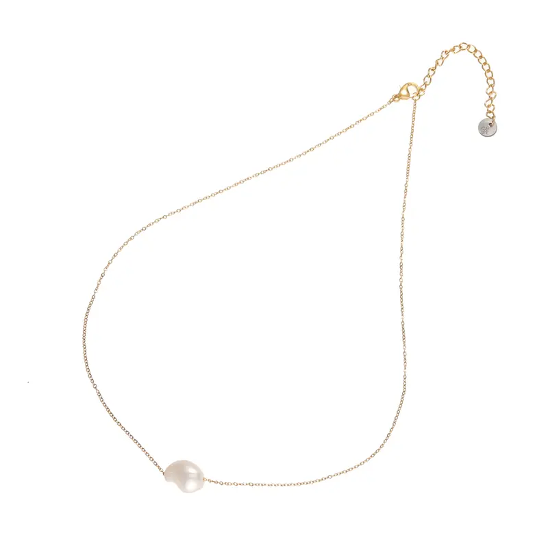 Go Dutch Label Ketting zoetwater parel