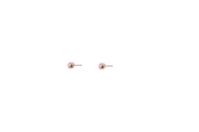 Go Dutch Label oorbel 3 balletje rosé