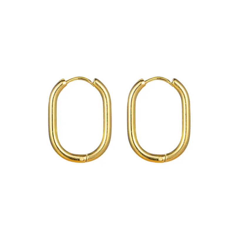 Go Dutch Label Oorbellen Ovaal