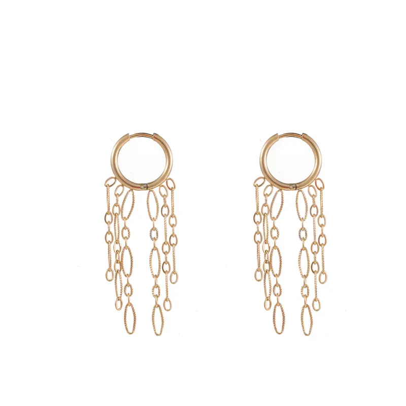 Go Dutch Label Oorhangers chain ring