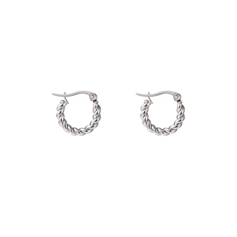 Go Dutch Label Oorhangers gedraaide hoop