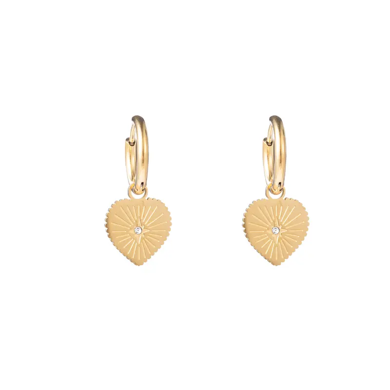 Go Dutch Label Oorhangers hartje morningstar