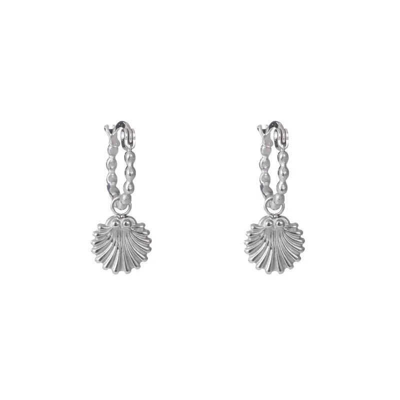 Go Dutch Label Oorhangers schelp