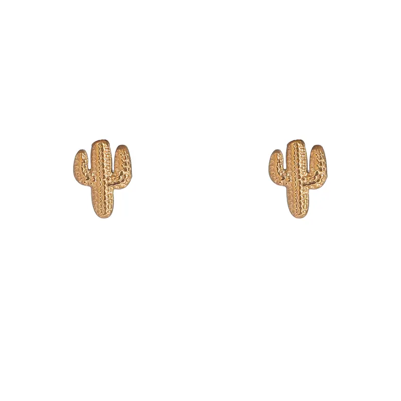 Go Dutch Label Oorknoppen Cactus Stud