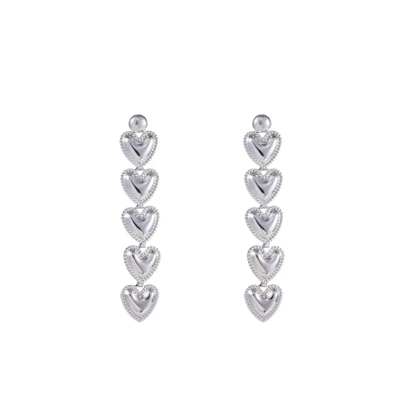 Go Dutch Label Oorknoppen dangling hearts