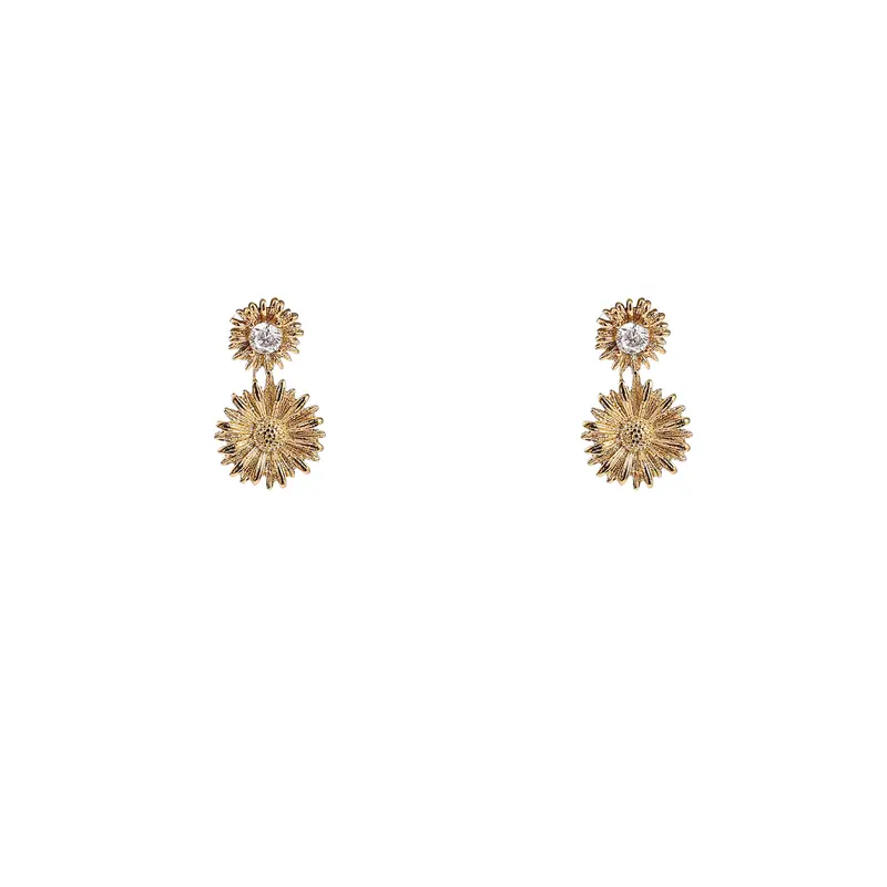 Go Dutch Label Oorknoppen Double Flower Stud
