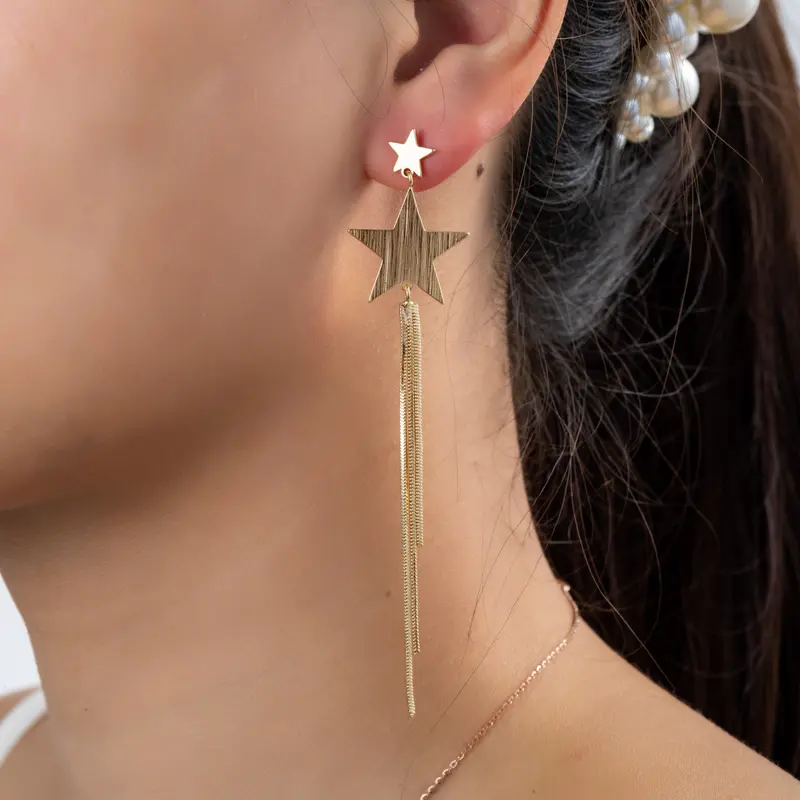 Go Dutch Label Oorknoppen sterretje waterval