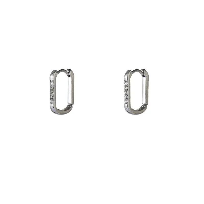 Go Dutch Label Oorringen Fine Stones Hoop