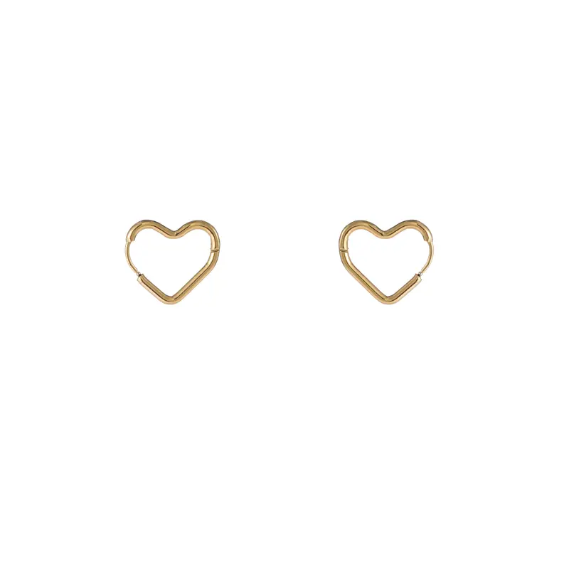 Go Dutch Label Oorringen heart ring small
