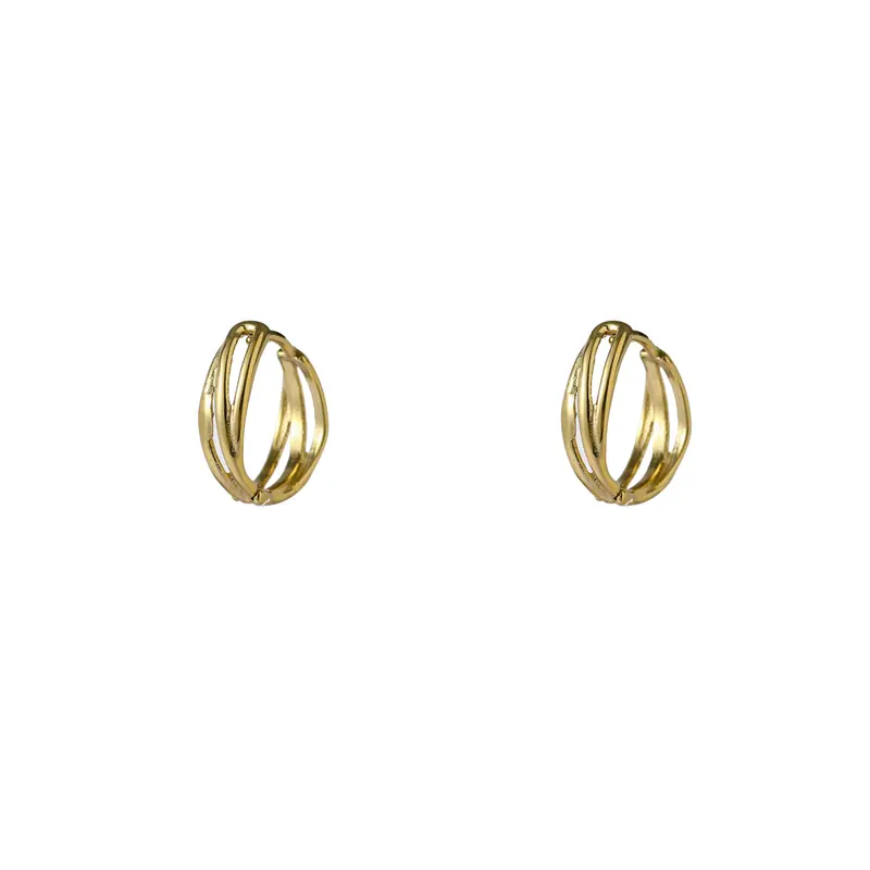 Go Dutch Label Oorringen Triple Line Hoop