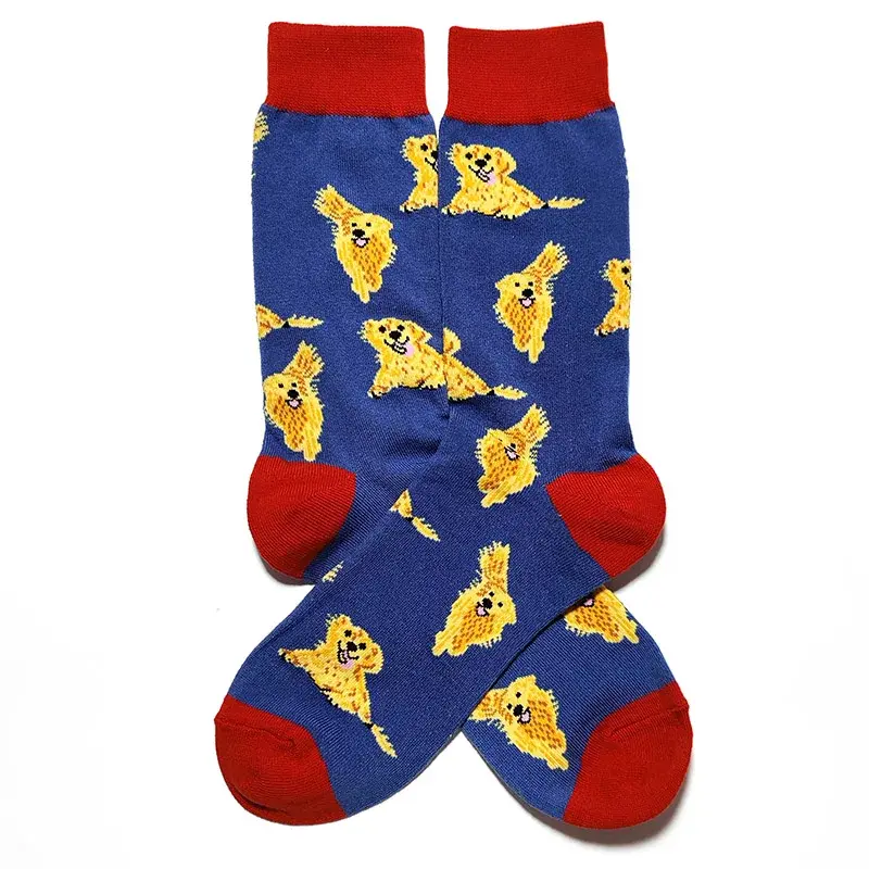Golden Retriever Crew Socks