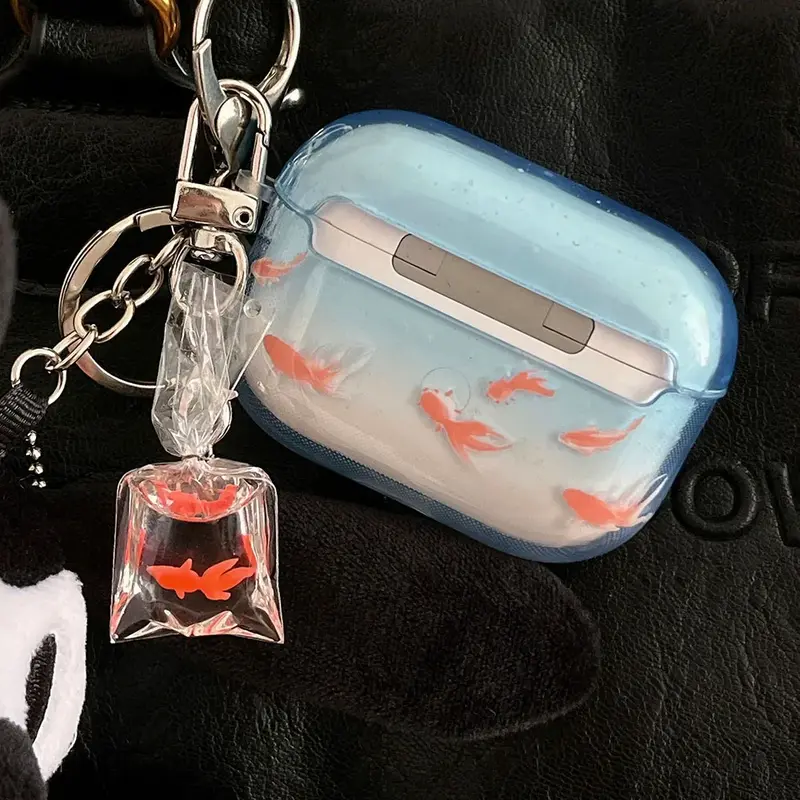 Goldfish Pattern AirPod Case Cover