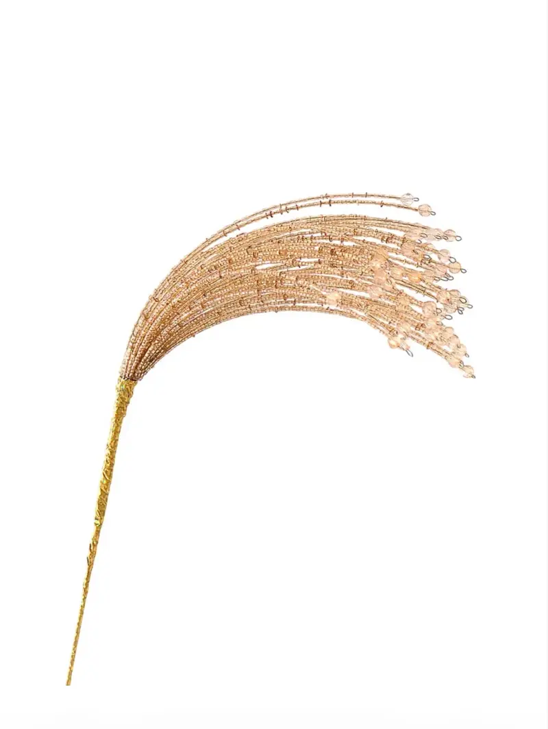 Gouden Decoratietak voor Kerstboom en Guirlande – 45 cm