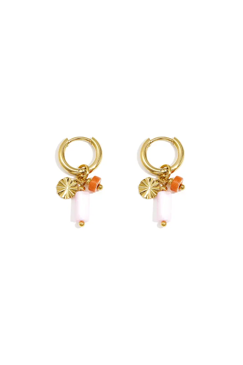 Gouden oorbellen dames - met minimalistische studs