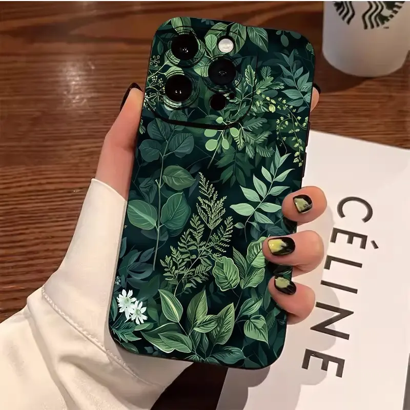 Green Leafy iPhone Case