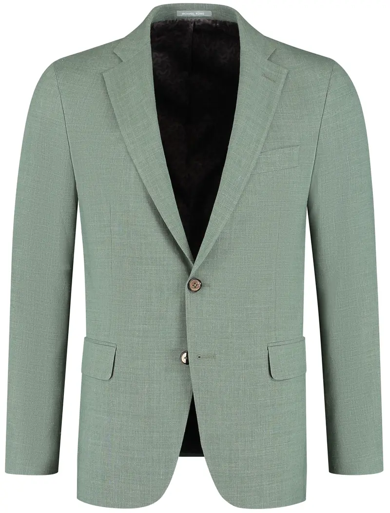 Groen Linnen/wool blend colbert