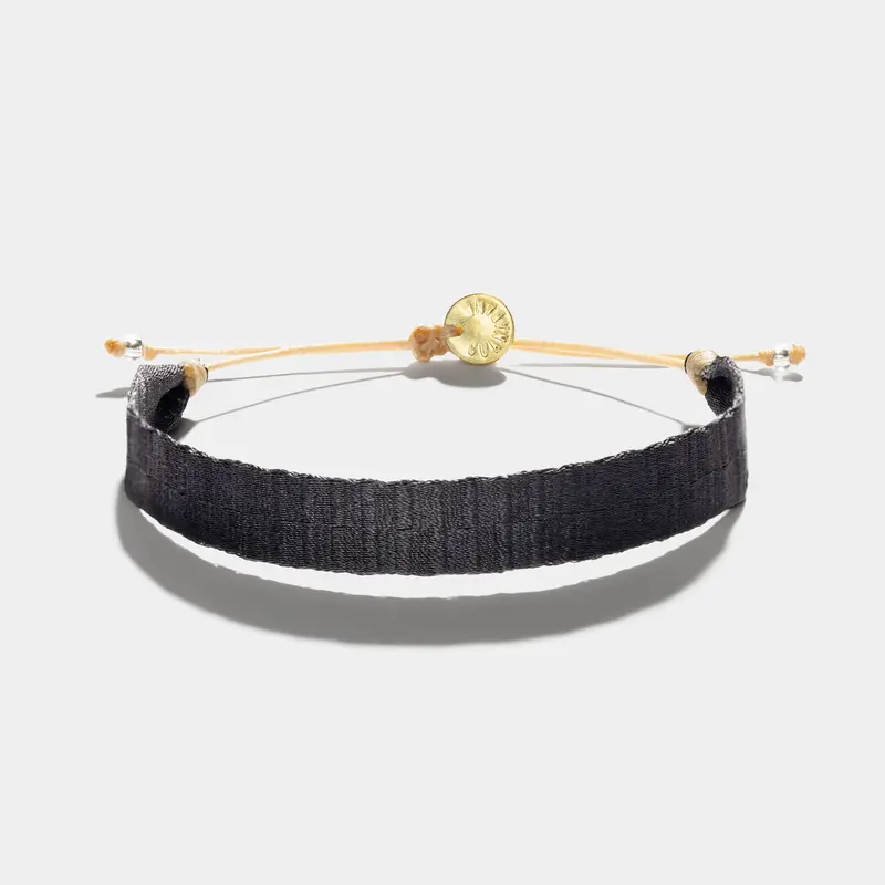 Guanabana Bracelet Argantinas 1CM Dark Grey