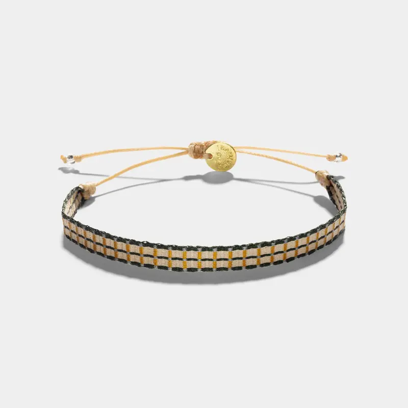 Guanabana Bracelet Argentina Beige Stripe