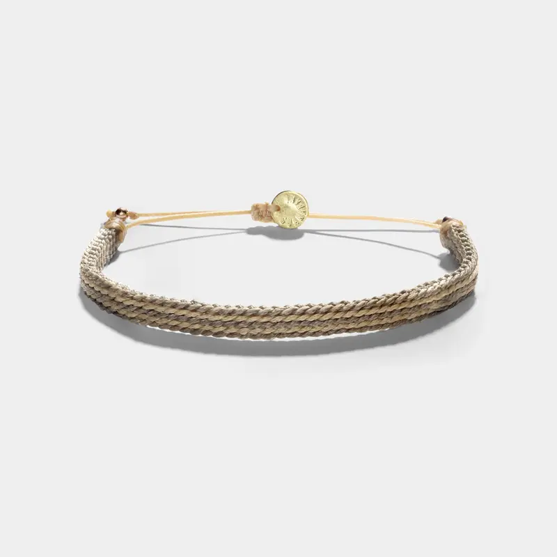 Guanabana Woven Bracelet – Earth Mint Green Beige