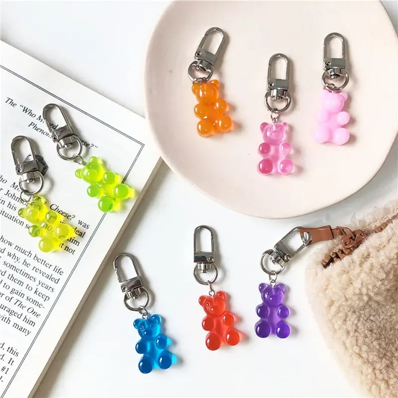 Gummy Bear Bag Charm Clip
