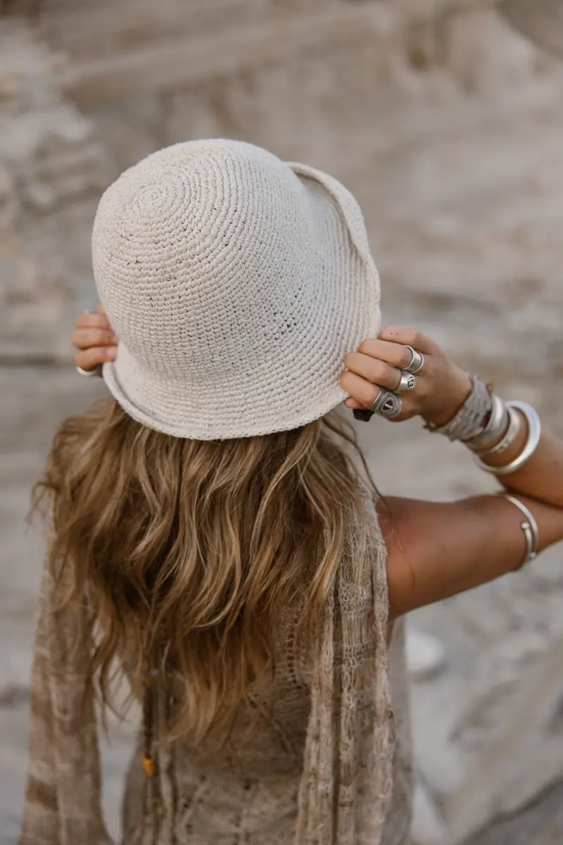 Hand-Knit Hat HIMALAYA