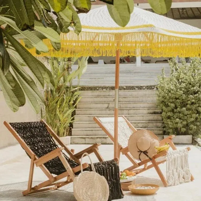 Handgeknoopte Parasol - Lemon Tree - 250cm
