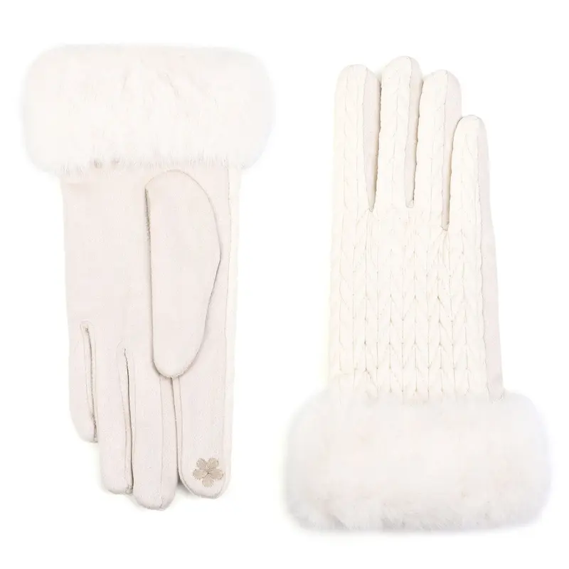 Handschoenen set-van-2 wit one-size