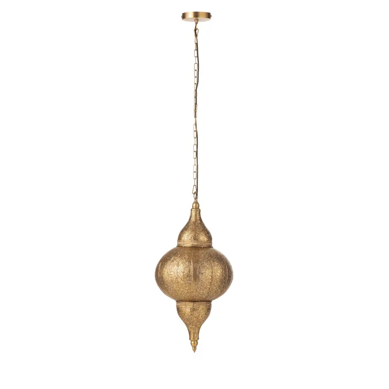 Hanglamp Boor Metaal Goud Small