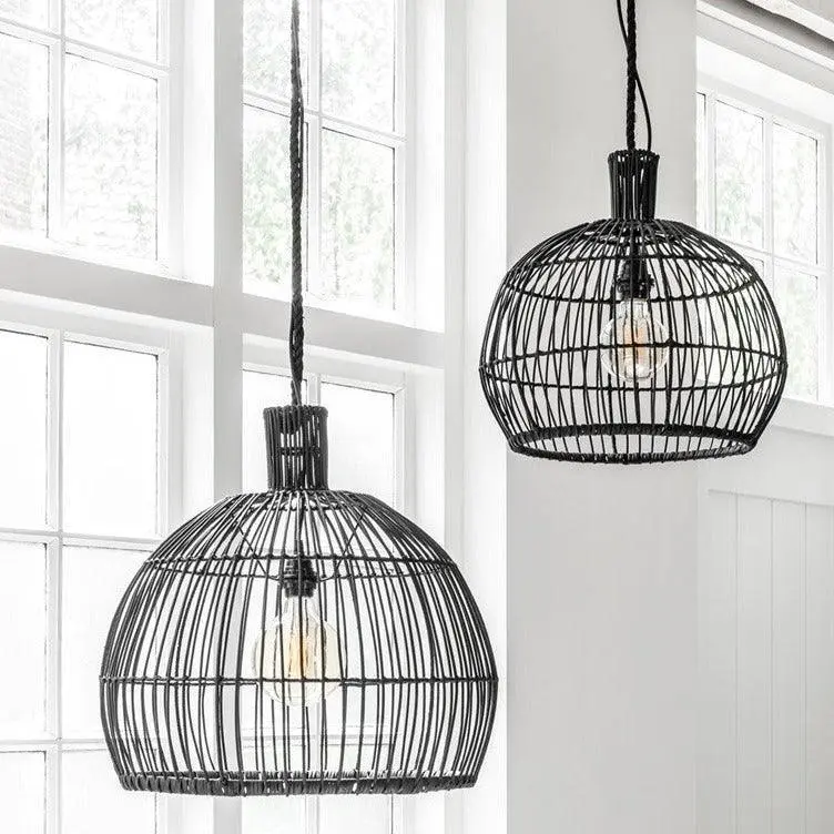 Hanglamp Las Salinas Pitriet Zwart Small MUST Living