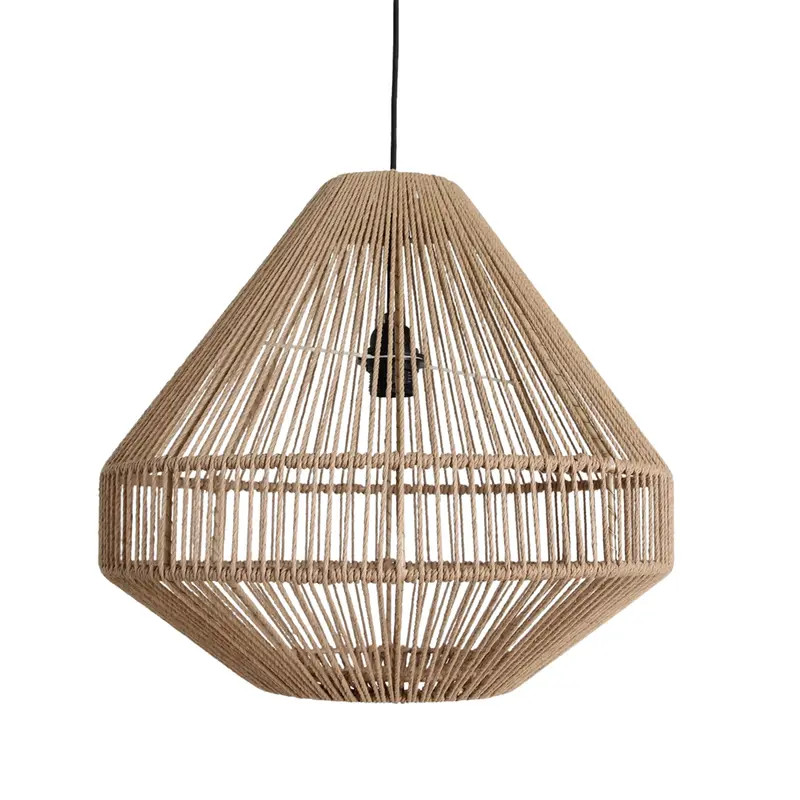 Hanglamp Linea Diamond Touw Naturel Medium Ø44cm Raw Materials