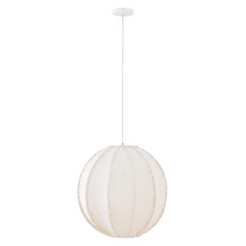 Hanglamp Myka Creme Jute Bolvorm Large PTMD