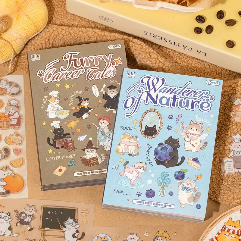 Happy Cats Sticker Book