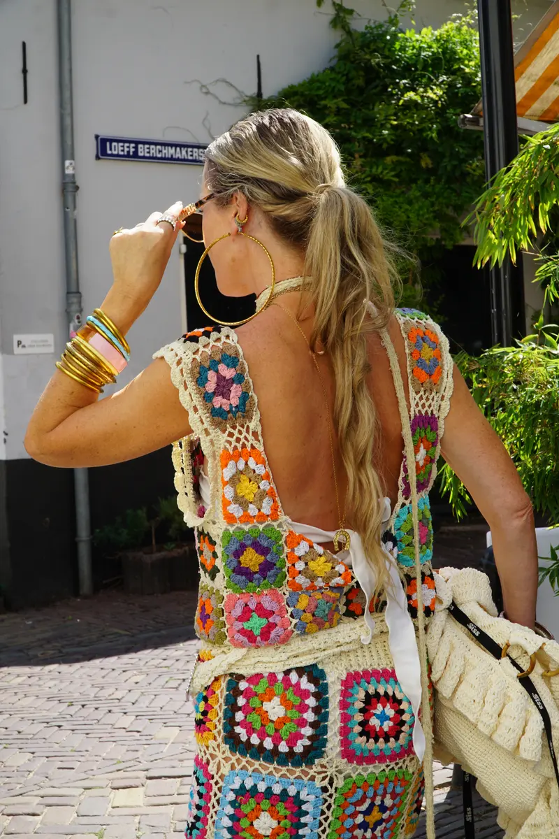 Happy dance crochet top