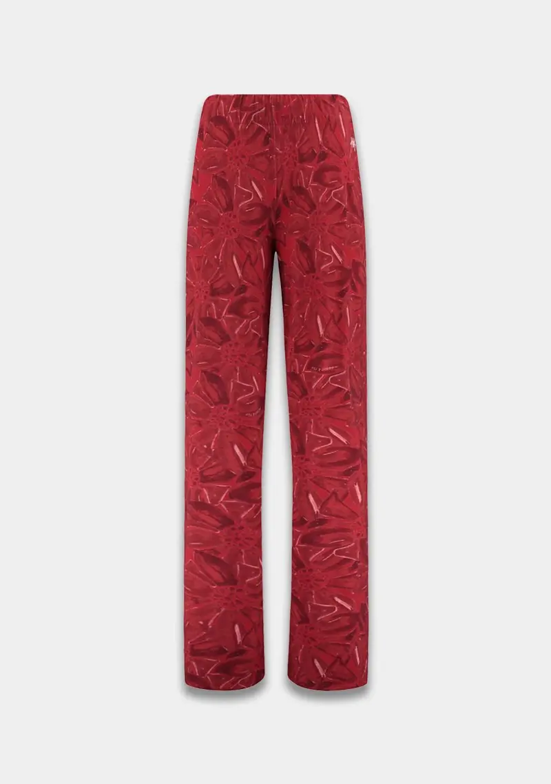 Harper & Yve Jane pants ruby red flower