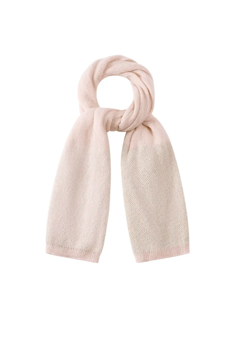 Heerlijk sjaaltje met steentjes - Licht Roze