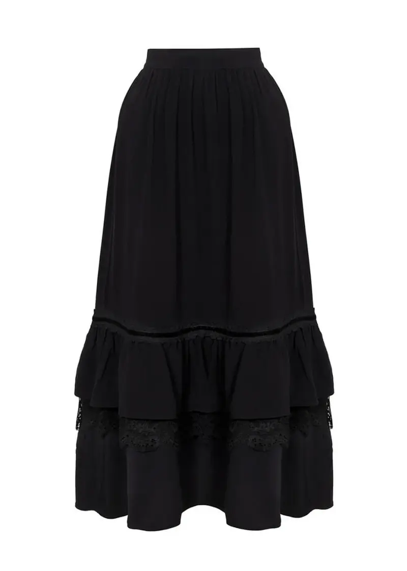Hell Bunny Disenchanted Skirt Black