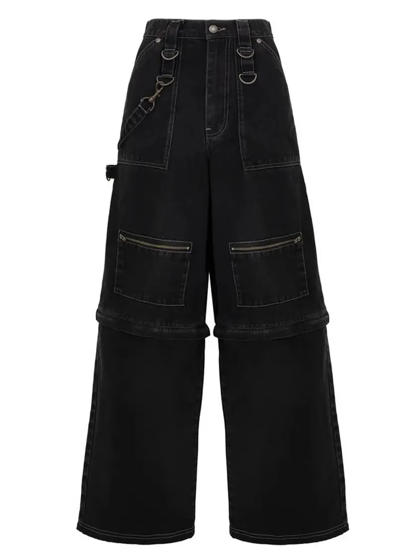Hell Bunny Sid X Jeans Black