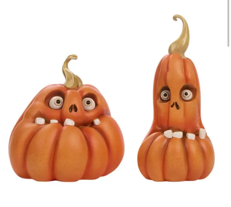 Herfst Pompoenhoofden – Set van 2
